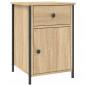 Preview: Nachttisch Sonoma-Eiche 40x42x60 cm Holzwerkstoff