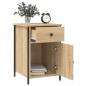 Preview: Nachttisch Sonoma-Eiche 40x42x60 cm Holzwerkstoff