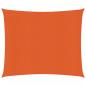 Preview: ARDEBO.de - Sonnensegel 160 g/m² Orange 3,6x3,6 m HDPE