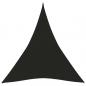Preview: ARDEBO.de - Sonnensegel 160 g/m² Schwarz 4x5x5 m HDPE