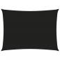 Preview: Sonnensegel Oxford-Gewebe Rechteckig 3x4,5 m Schwarz