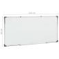 Preview: Magnetisches Whiteboard Weiß 110x60 cm Stahl 