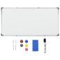Preview: Magnetisches Whiteboard Weiß 110x60 cm Stahl 