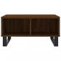 Preview: Couchtisch Braun Eichen-Optik 60x60x30 cm Holzwerkstoff