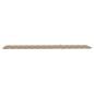 Preview: Sonnenliegen 2 Stk. mit Auflagen Beige Massivholz Teak
