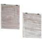 Preview: Handgeschnitzte Wandpaneele 2 Stk. MDF 40x40x1,5cm