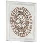 Preview: Handgeschnitzte Wandpaneele 2 Stk. MDF 40x40x1,5cm
