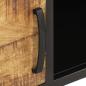 Preview: Couchtisch 105x50x35 cm Raues Mangoholz