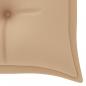 Preview: Gartenbank-Auflagen 2 Stk. Beige 150x50x7 cm Oxford-Gewebe