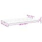 Preview: ARDEBO.de - Gartenbank-Auflagen 2 Stk. Schwarz 200x50x7 cm Oxford-Gewebe