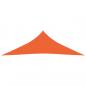 Preview: Sonnensegel 160 g/m² Orange 3,5x3,5x4,9 m HDPE