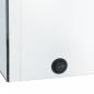 Preview: LED-Spiegelschrank fürs Bad 89x14x62 cm Glänzend Weiß