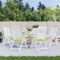 Preview: ARDEBO.de - Gartenstuhl-Kissen 6 Stk. Hellgrün 50x50x3 cm Oxford-Gewebe
