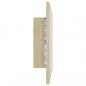 Preview: LED-Badspiegel Sonoma-Eiche 60x8,5x37 cm Acryl