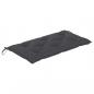 Preview: Gartenbank-Auflagen 2 Stk. Anthrazit 100x50x7 cm Oxford-Gewebe