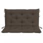 Preview: Gartenbank-Auflagen 2 Stk. Taupe 100x50x7 cm Oxford-Gewebe