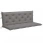 Preview: Gartenbank-Auflagen 2 Stk. Grau 150x50x7 cm Oxford-Gewebe