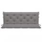 Preview: Gartenbank-Auflagen 2 Stk. Grau 150x50x7 cm Oxford-Gewebe