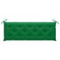 Preview: Gartenbank-Auflagen 2 Stk. Grün 150x50x7 cm Oxford-Gewebe