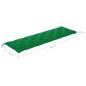 Preview: Gartenbank-Auflagen 2 Stk. Grün 180x50x7 cm Oxford-Gewebe