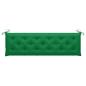 Preview: Gartenbank-Auflagen 2 Stk. Grün 180x50x7 cm Oxford-Gewebe