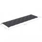 Preview: Gartenbank-Auflagen 2 Stk. Anthrazit 200x50x7 cm Oxford-Gewebe