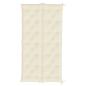 Preview: Gartenbank-Auflage Cremeweiß 200x(50+50)x7 cm Oxford-Gewebe