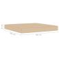 Preview: Palettenkissen Beige Oxford-Gewebe