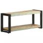 Preview: ARDEBO.de - TV-Schrank 90x30x40 cm Altholz Massiv