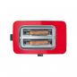 Preview: Graef TO 63 Toaster, 888 Watt, Bräunungsgradregler mit sechs Stufen, rot