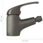 Preview: Badezimmer Bidet Mischbatterie Grau 13x12 cm