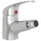 Preview: Badezimmer Bidet Mischbatterie Silbern 13x12 cm