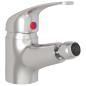 Preview: Badezimmer Bidet Mischbatterie Silbern 13x12 cm