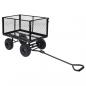 Preview: ARDEBO.de - Gartenwagen Schwarz 350 kg