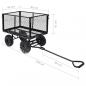 Preview: Gartenwagen Schwarz 350 kg