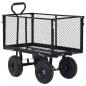 Preview: Gartenwagen Schwarz 350 kg