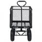 Preview: Gartenwagen Schwarz 350 kg