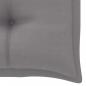 Preview: Gartenbank-Auflagen 2 Stk. Grau 100x50x7 cm Oxford-Gewebe