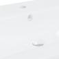 Preview: Einbauwaschbecken mit Wasserhahn 61x39x18 cm Keramik Weiß