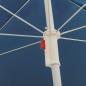 Preview: Sonnenschirm mit Stahlmast Blau 180 cm