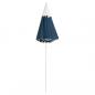 Preview: Sonnenschirm mit Stahlmast Blau 180 cm