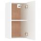 Preview: TV-Schrank Weiß 30,5x30x60 cm Holzwerkstoff