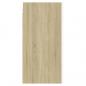 Preview: TV-Schrank Weiß Sonoma-Eiche 30,5x30x60 cm Holzwerkstoff