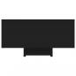 Preview: Couchtisch Schwarz 85x55x31 cm Holzwerkstoff