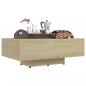 Preview: Couchtisch Sonoma-Eiche 85x55x31 cm Holzwerkstoff