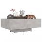 Preview: Couchtisch Betongrau 85x55x31 cm Holzwerkstoff