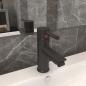 Preview: ARDEBO.de - Waschtischarmatur Grau 130x176 mm