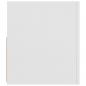 Preview: TV-Schrank mit LED-Leuchten Weiß 90x35x40 cm