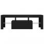 Preview: TV-Schrank mit LED-Leuchten Schwarz 120x35x40 cm
