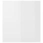 Preview: TV-Schrank mit LED-Beleuchtung Hochglanz-Weiß 140x36,5x40 cm